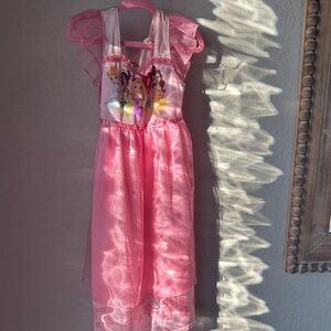 Pink Princess Dress with Characters